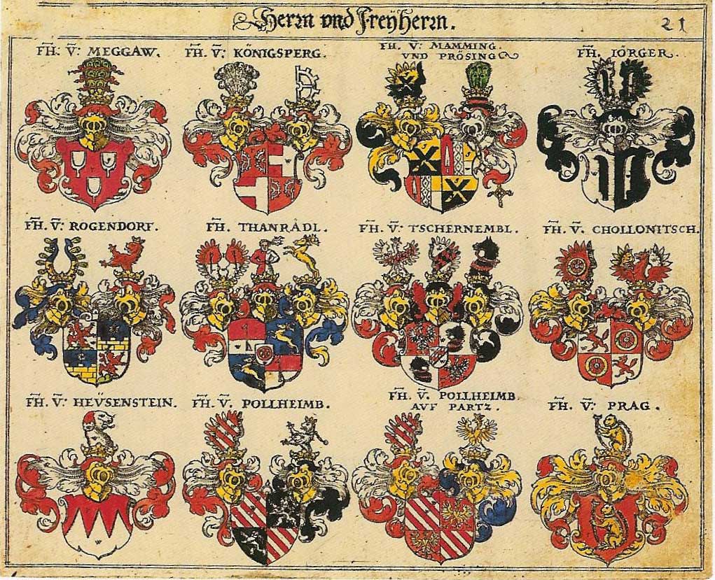 Wappen Siegel Adelswappen