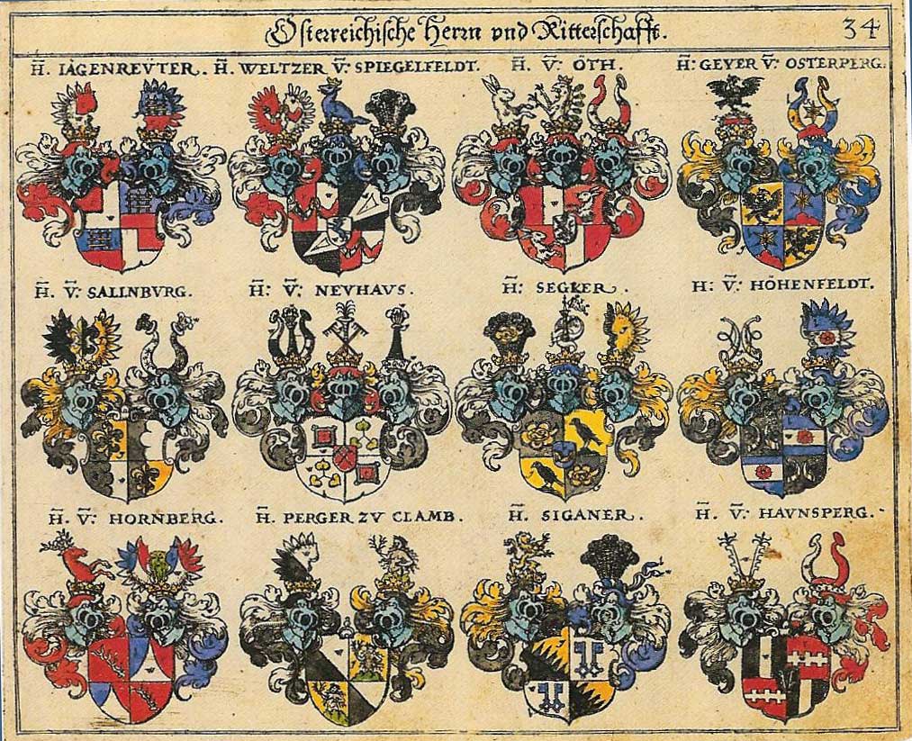Wappen Siegel Adelswappen