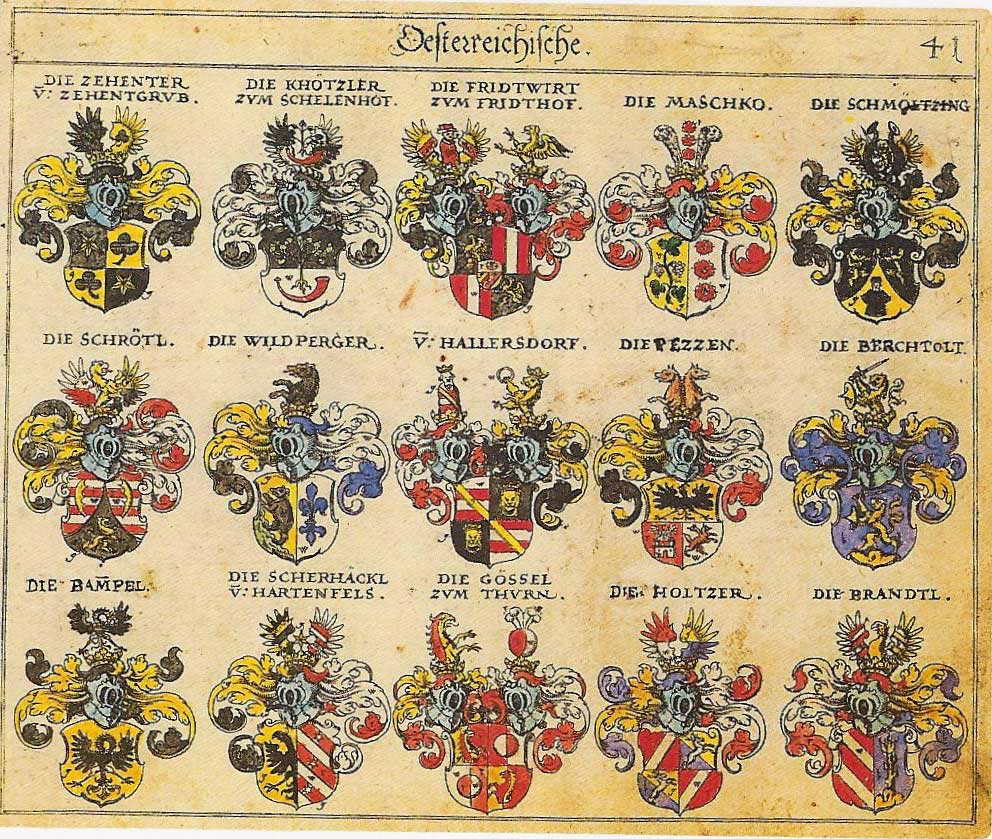 Wappen Siegel Adelswappen