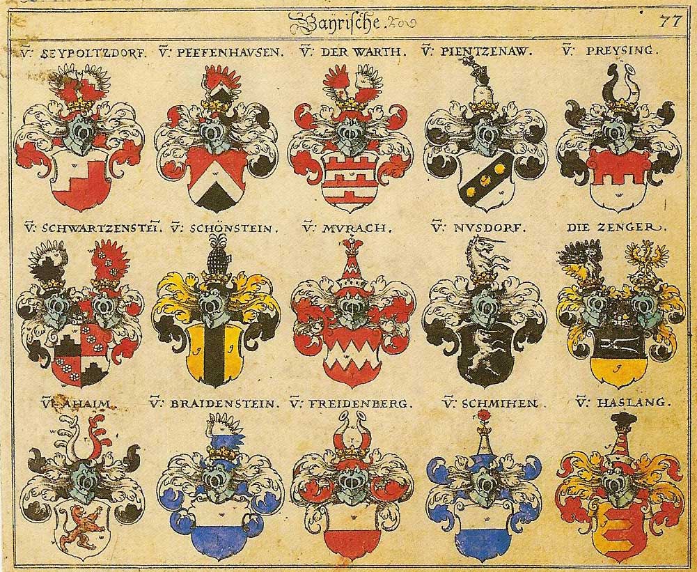 Wappen Siegel Adelswappen