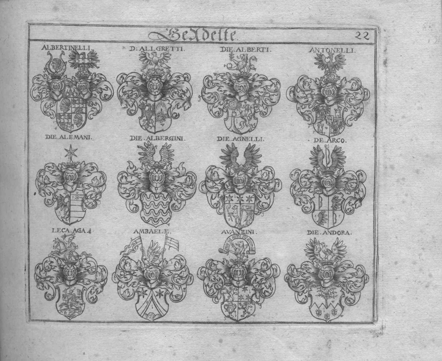 Wappen Siegel Adelswappen