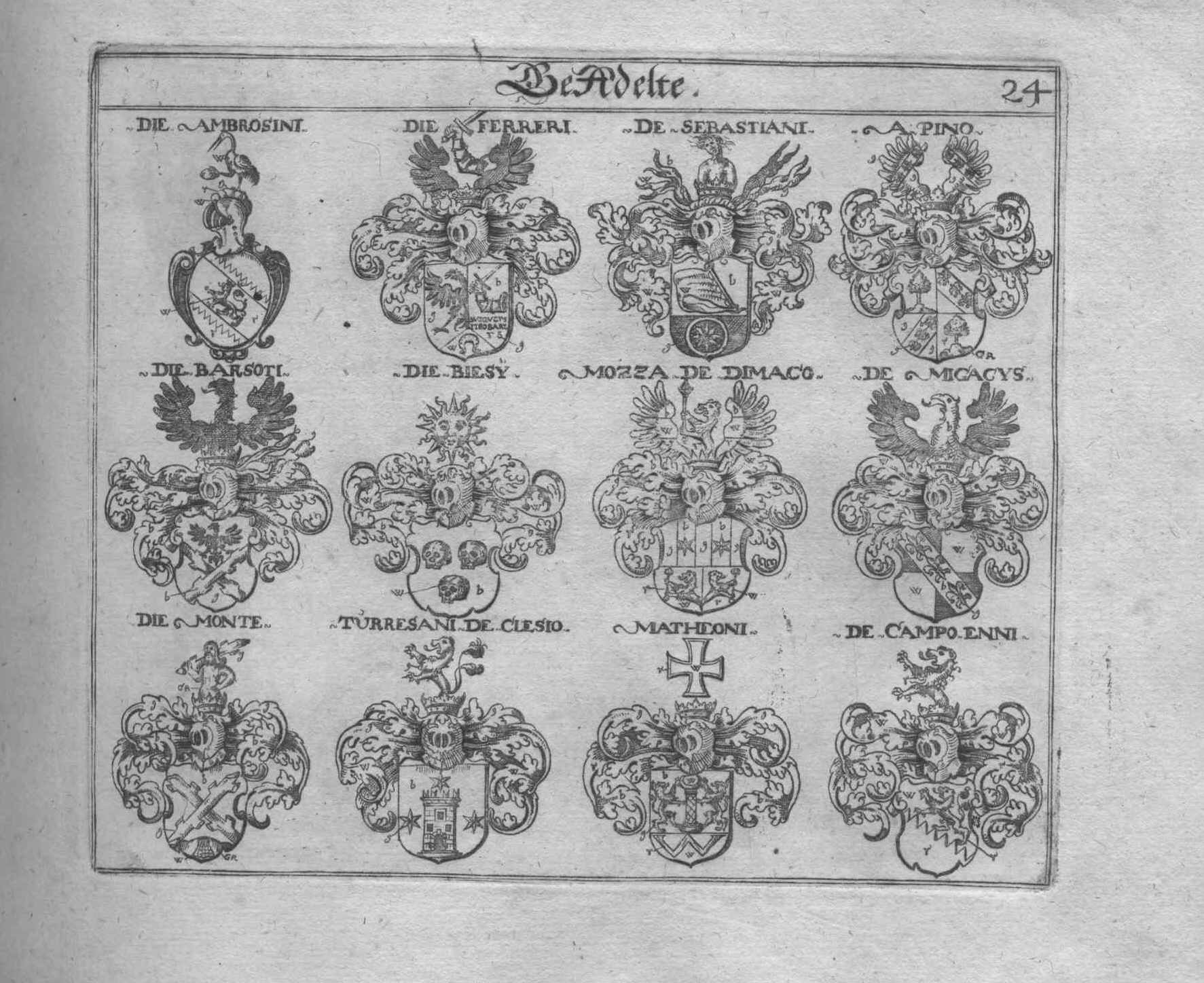 Wappen Siegel Adelswappen