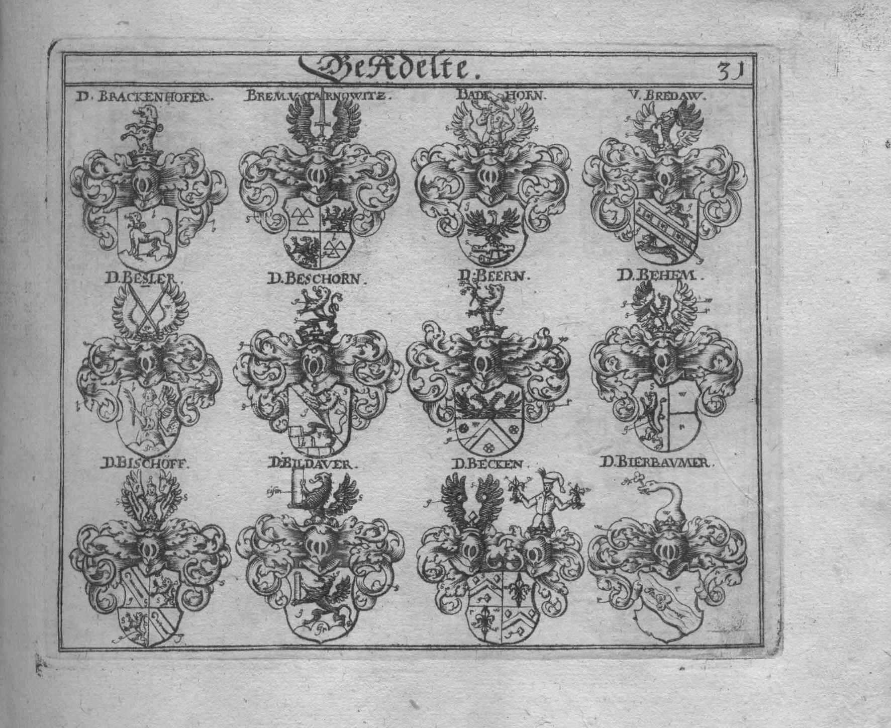 Wappen Siegel Adelswappen