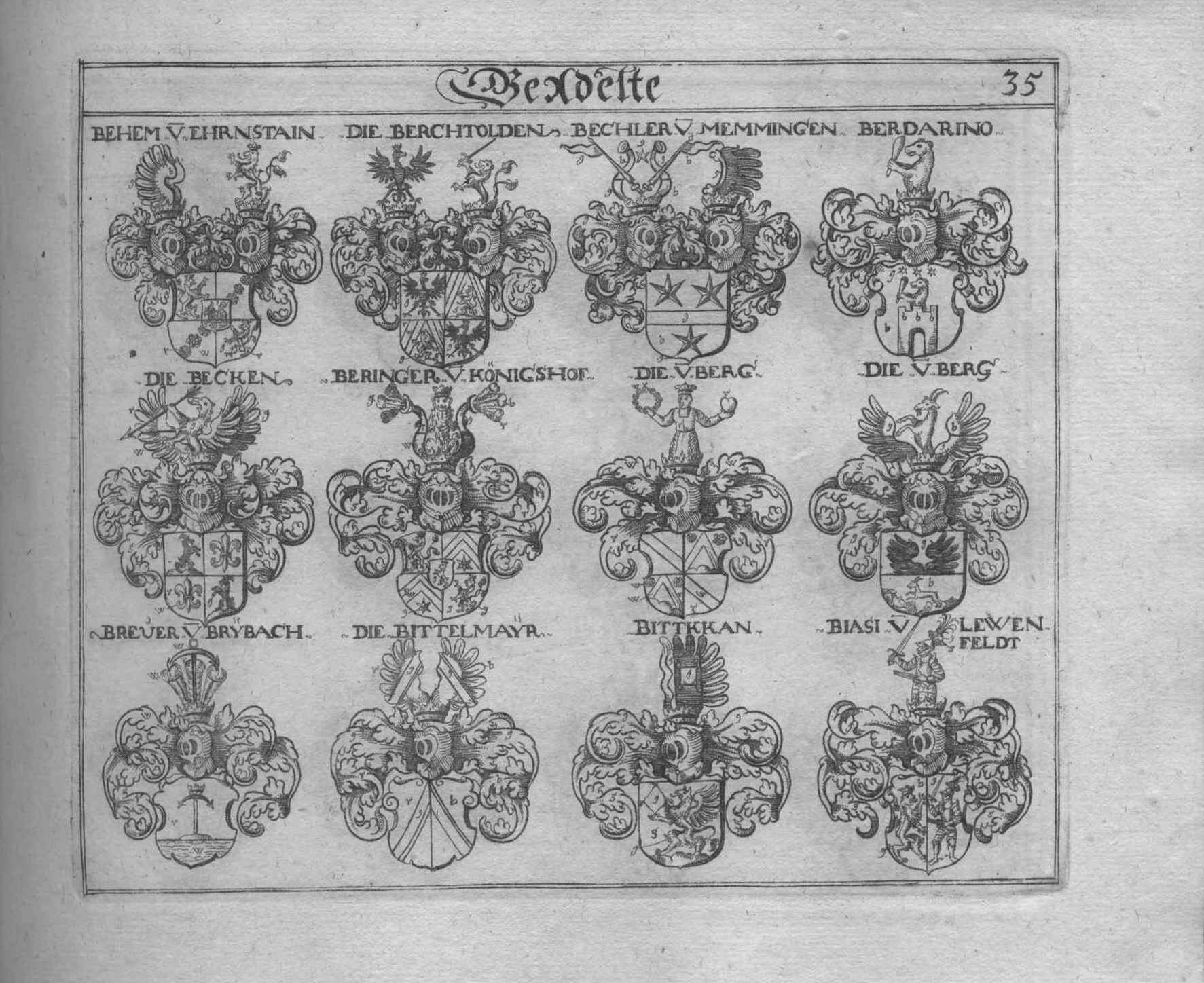 Wappen Siegel Adelswappen