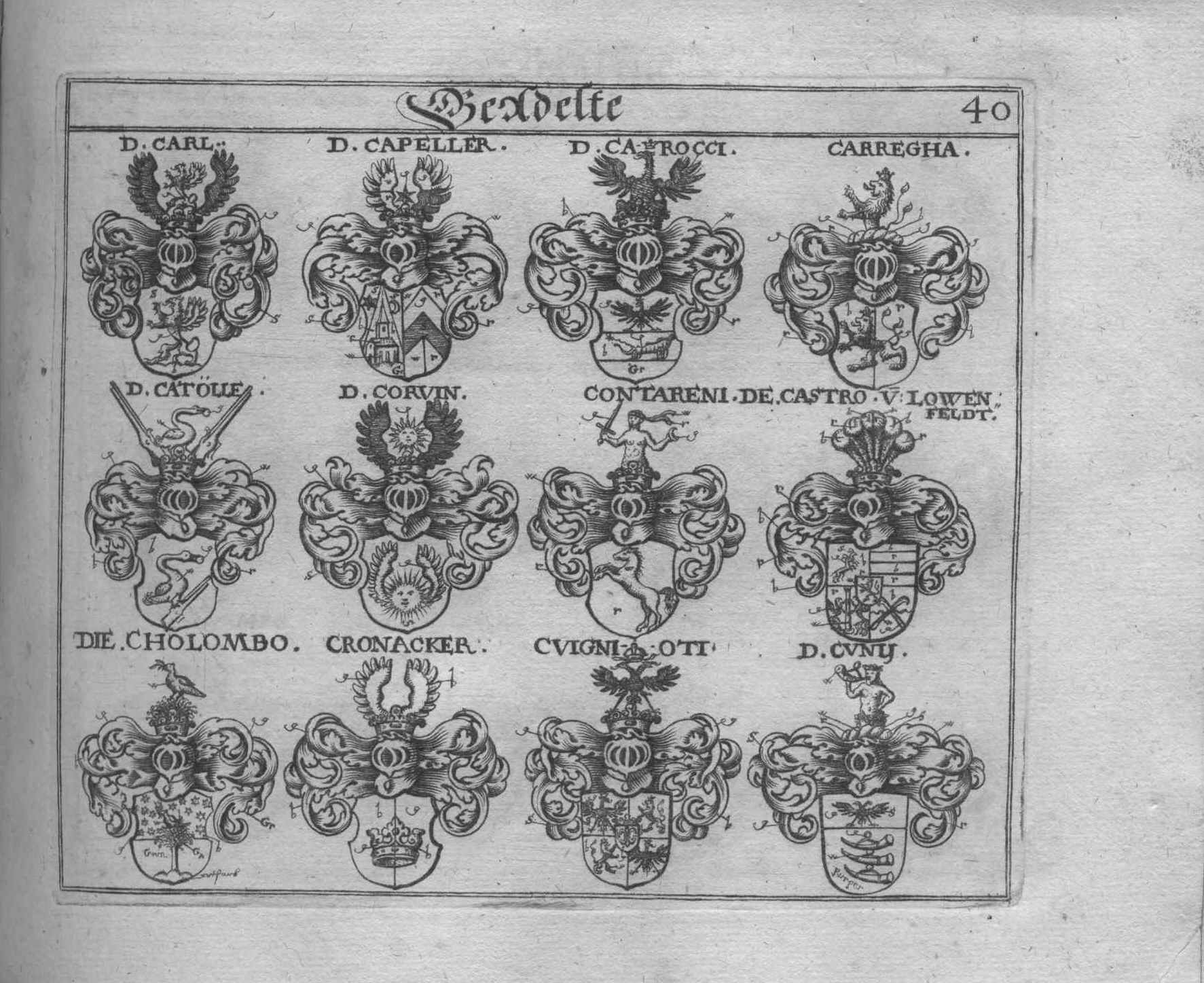 Wappen Siegel Adelswappen