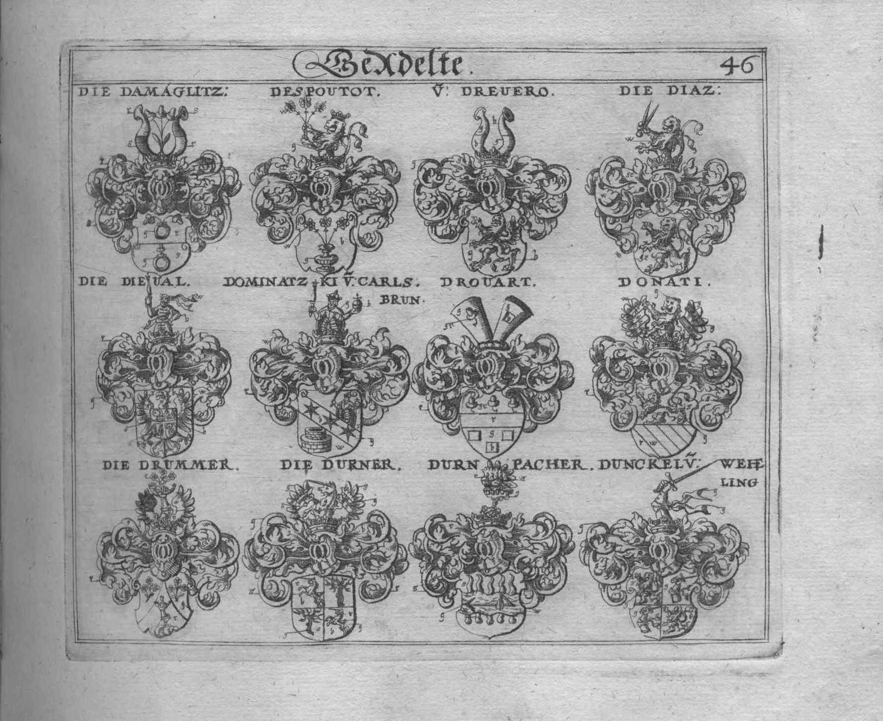 Wappen Siegel Adelswappen