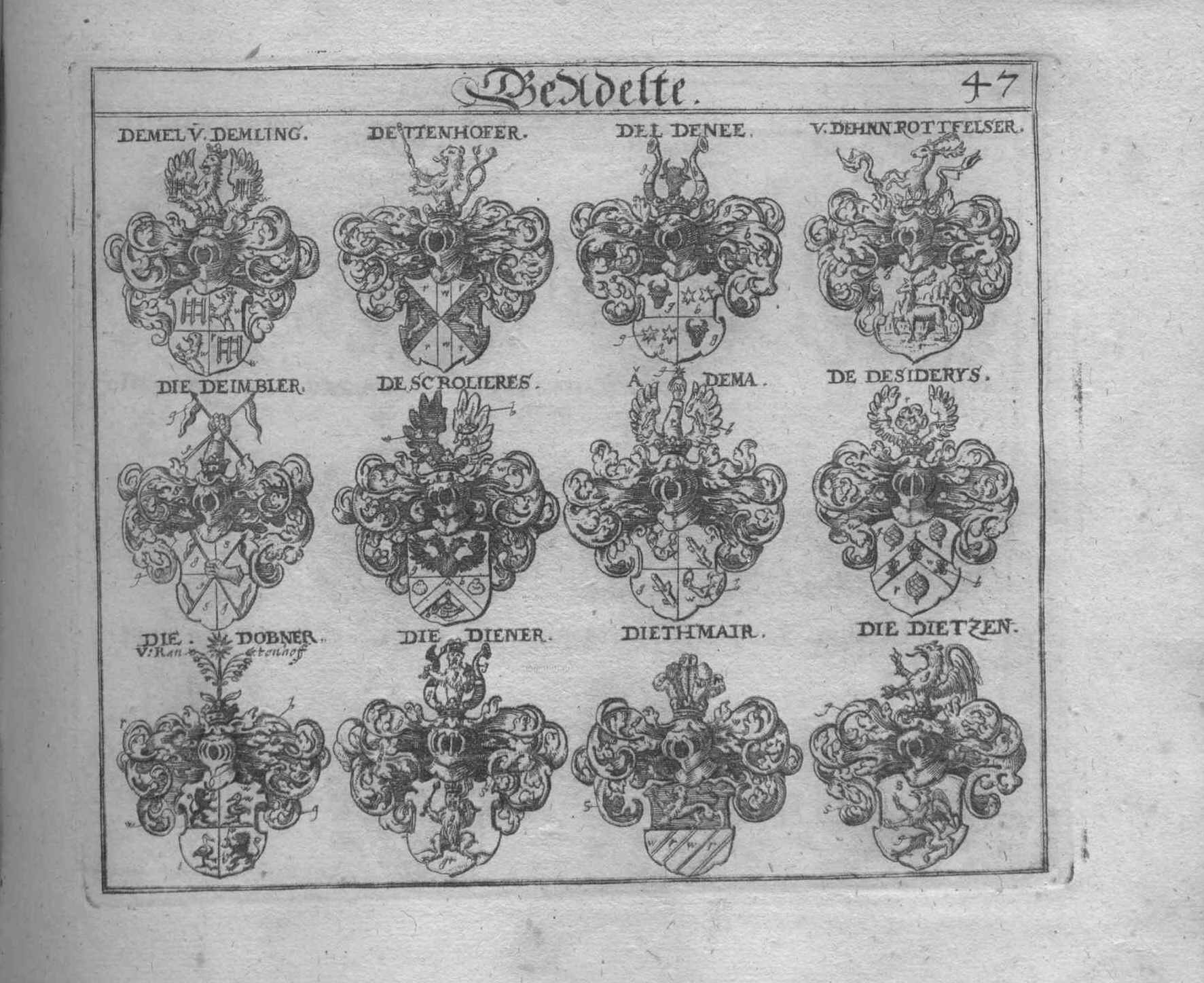 Wappen Siegel Adelswappen