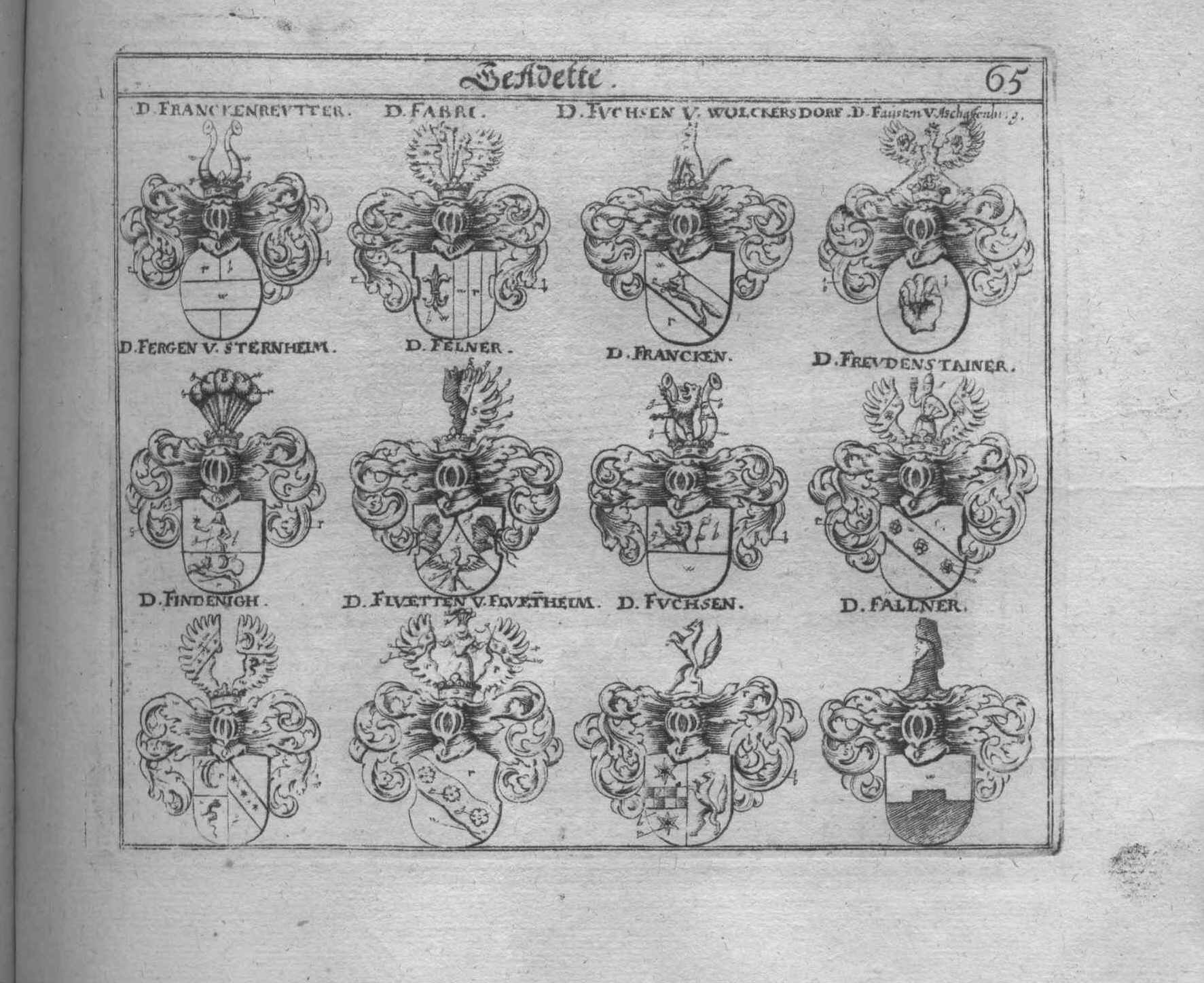 Wappen Siegel Adelswappen