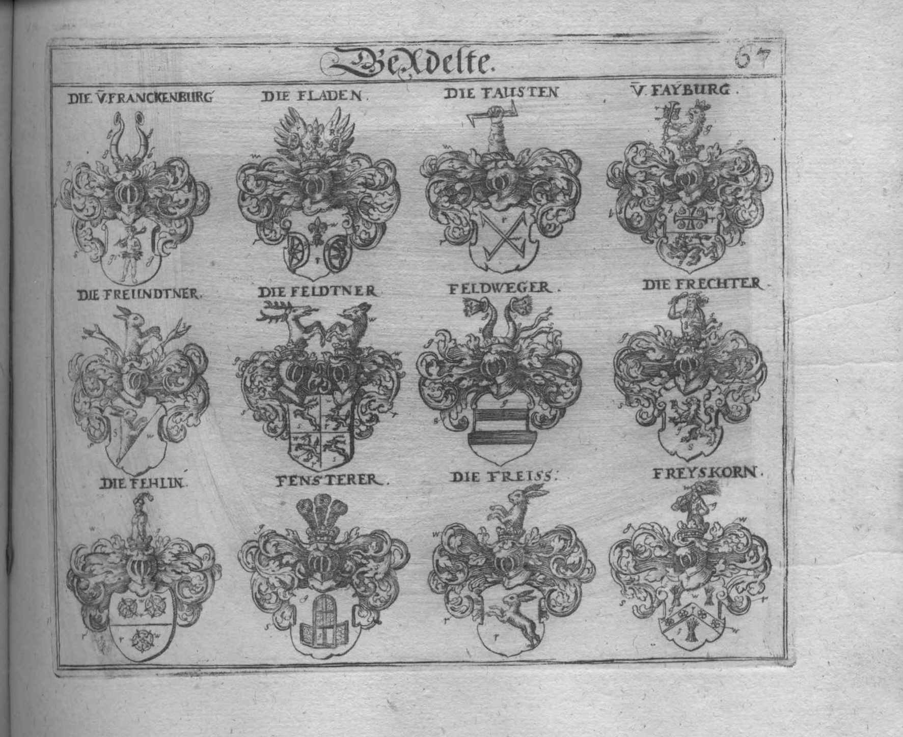 Wappen Siegel Adelswappen