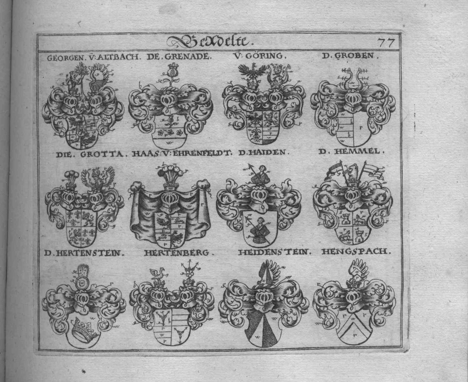 Wappen Siegel Adelswappen