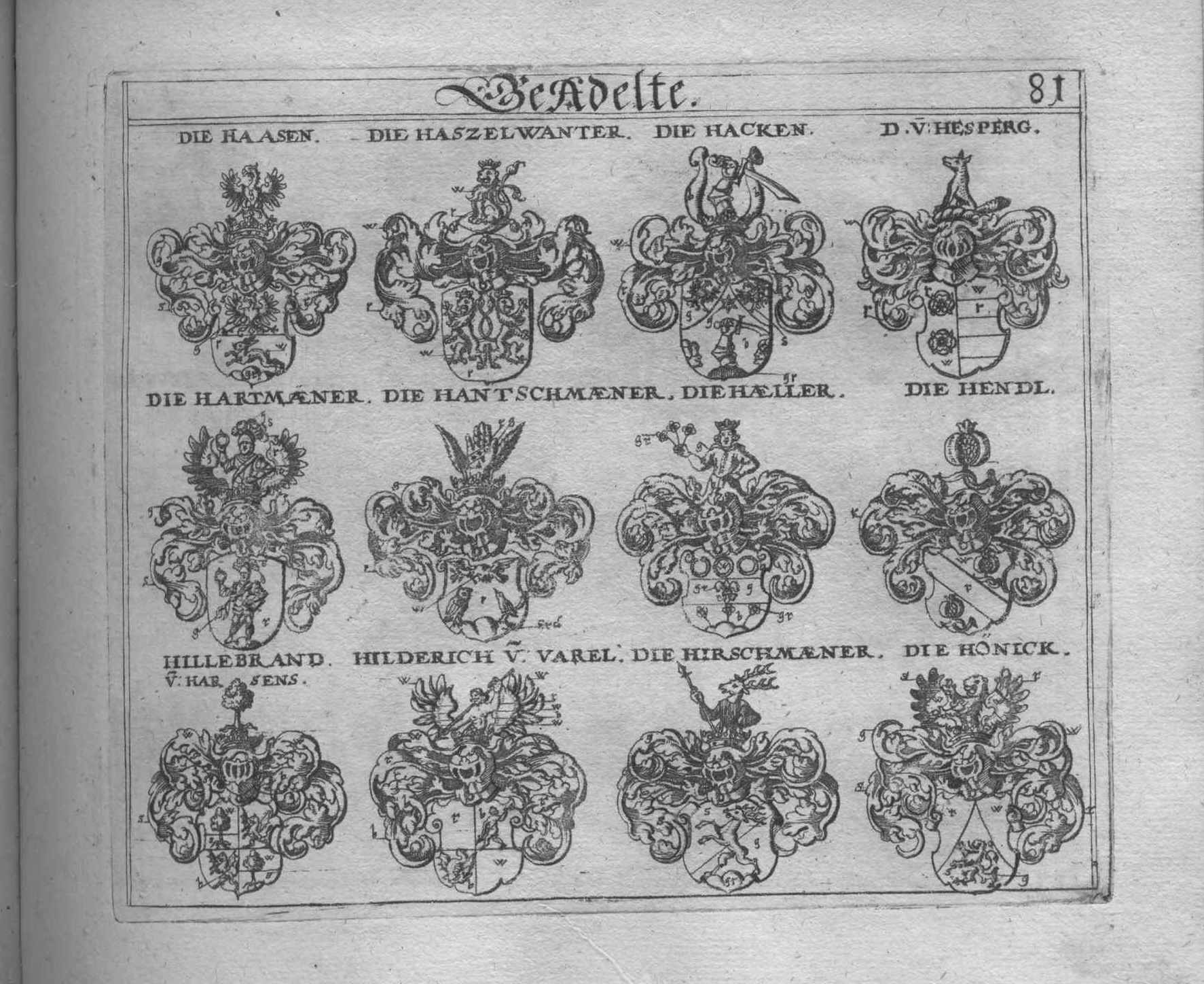 Wappen Siegel Adelswappen