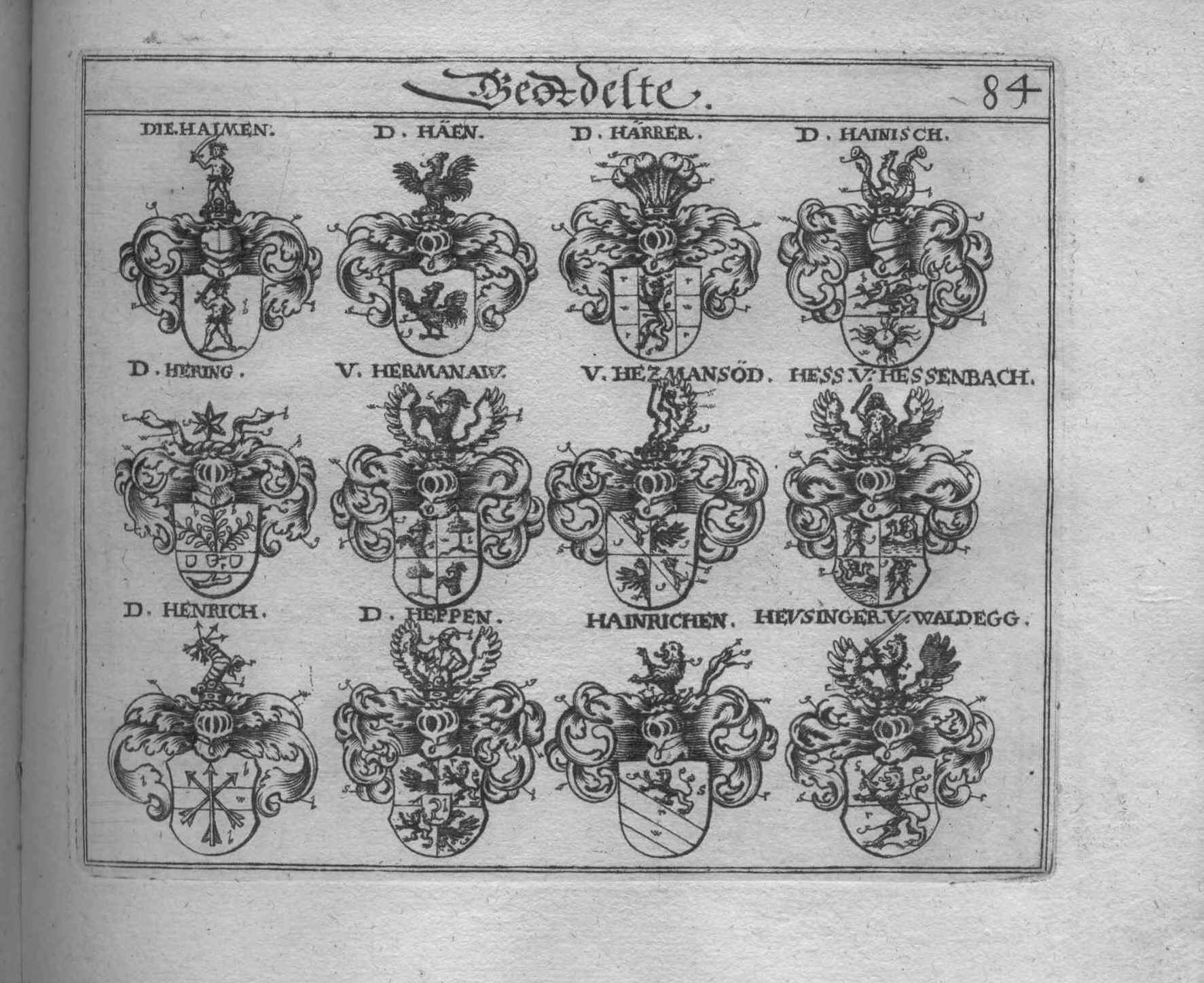 Wappen Siegel Adelswappen