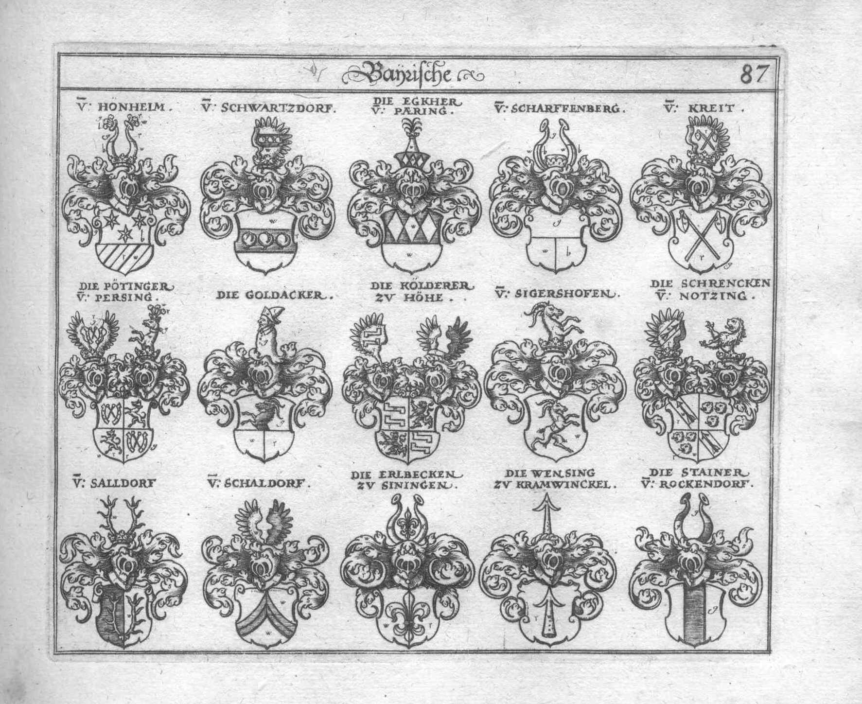 Wappen Siegel Adelswappen