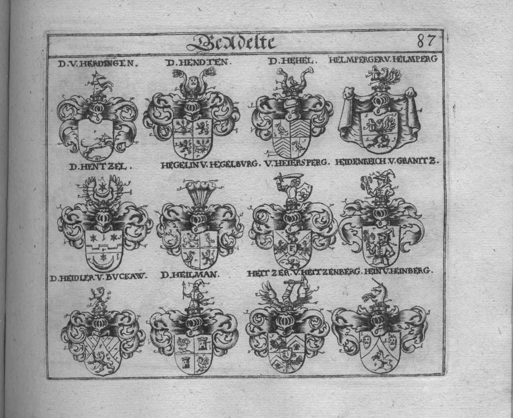 Wappen Siegel Adelswappen