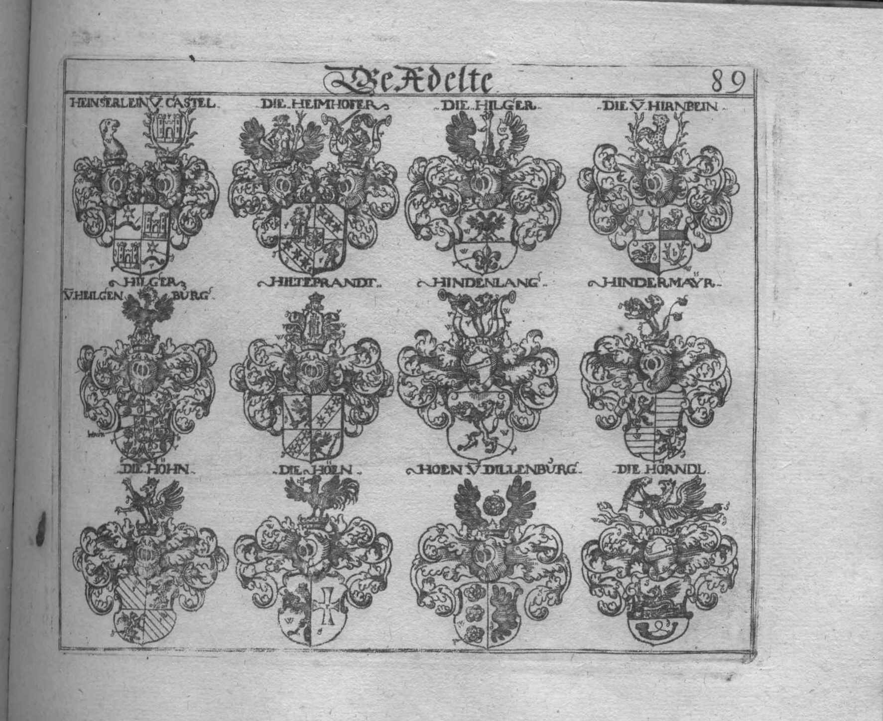 Wappen Siegel Adelswappen