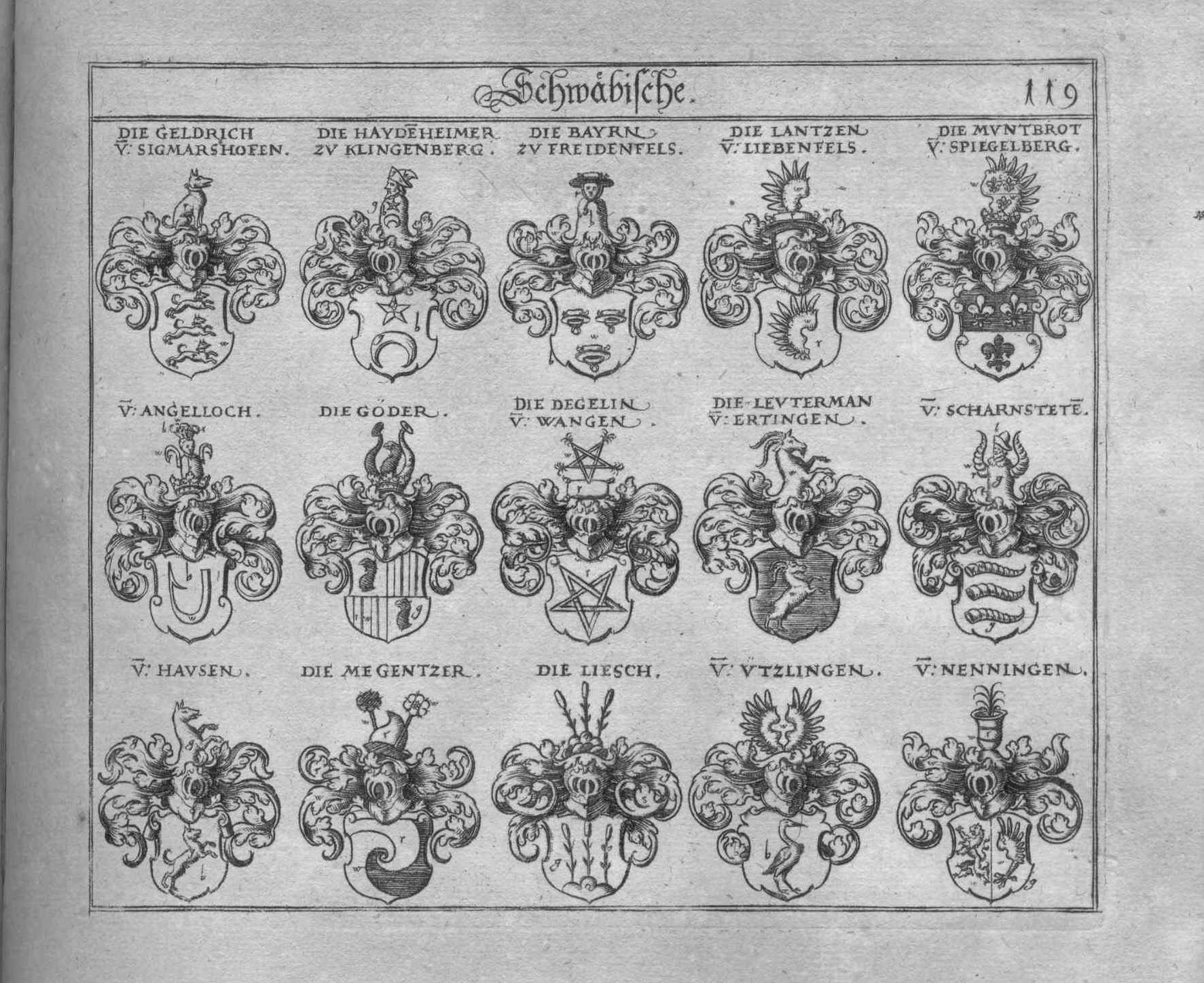 Wappen Siegel Adelswappen