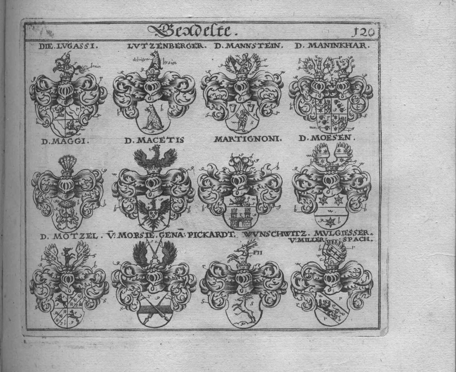 Wappen Siegel Adelswappen