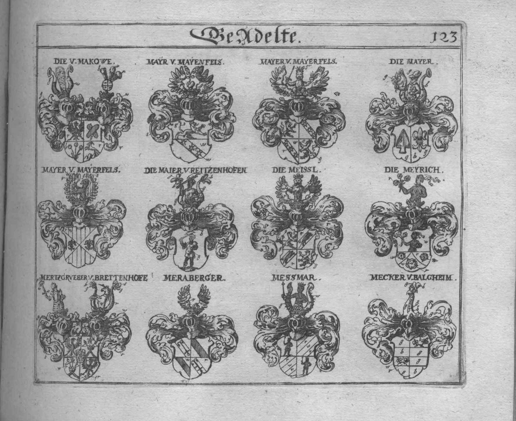 Wappen Siegel Adelswappen