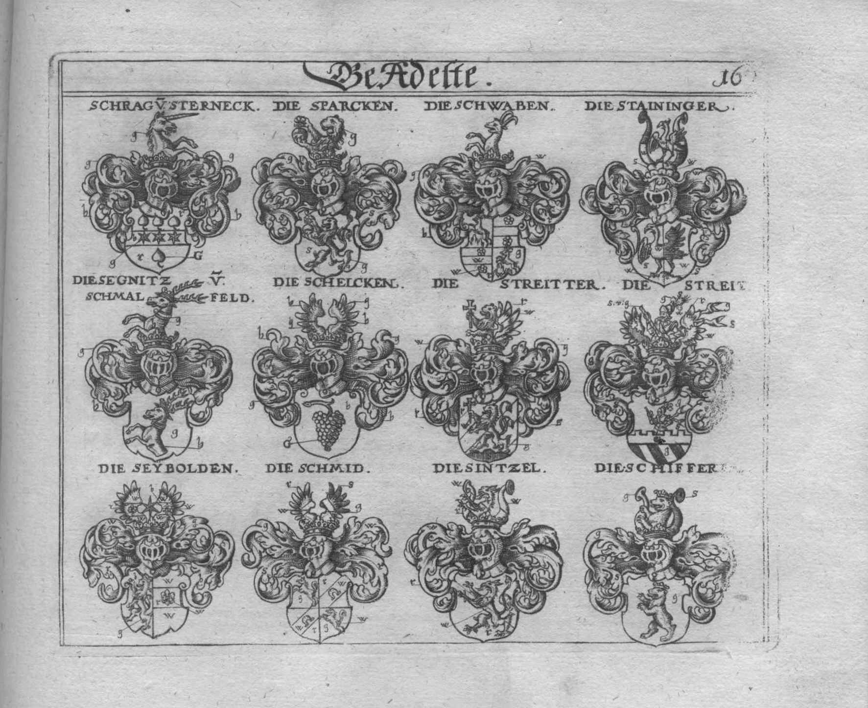 Wappen Siegel Adelswappen