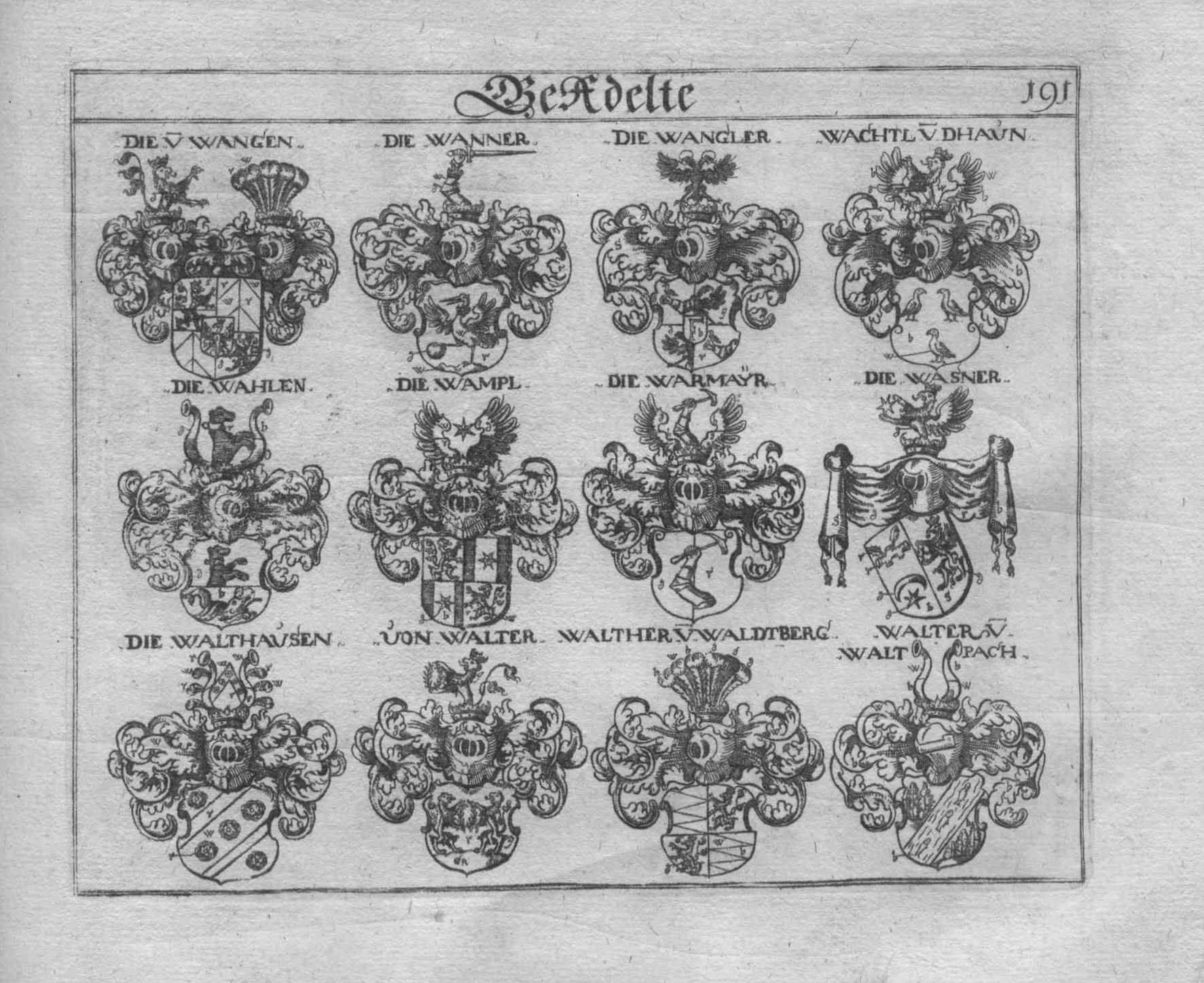 Wappen Siegel Adelswappen