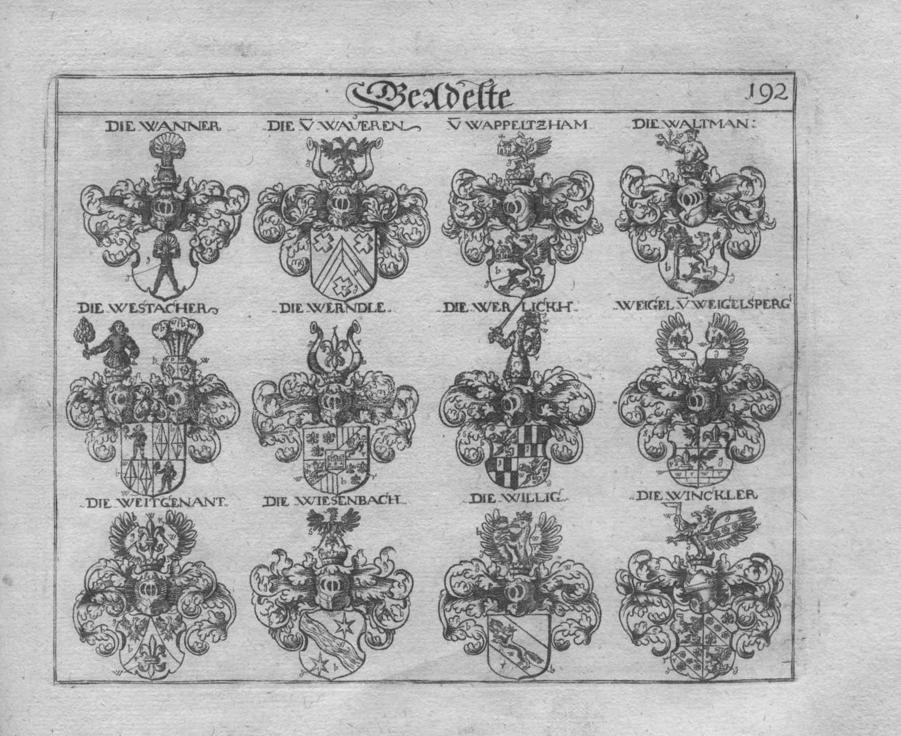 Wappen Siegel Adelswappen