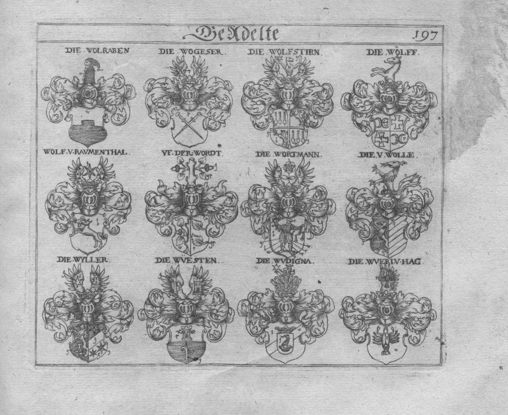 Wappen Siegel Adelswappen